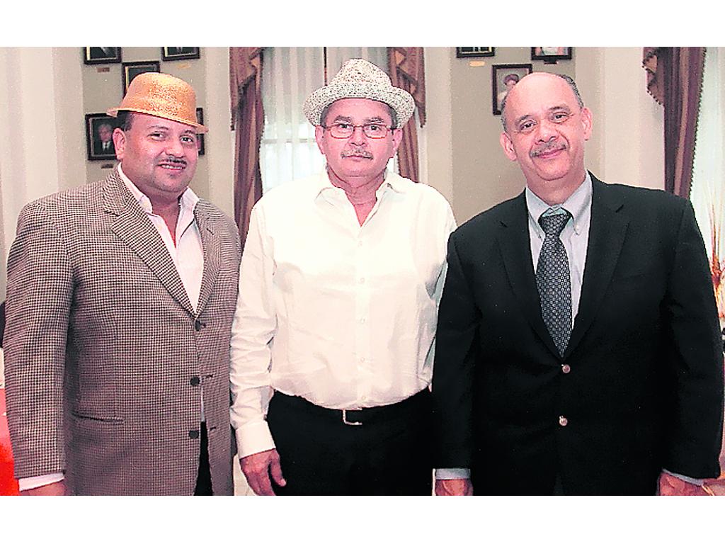 Raúl Castillo, Manuel Hernández y Diomedes Cerrud.()