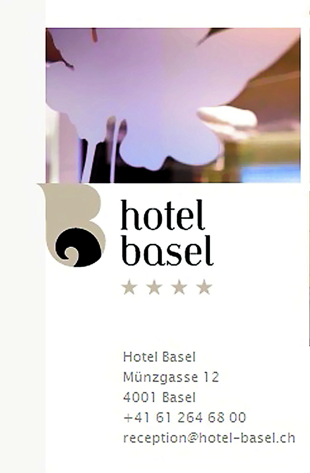 Localizado en la zona antigua de Basel, cerca de teatros y museos.()