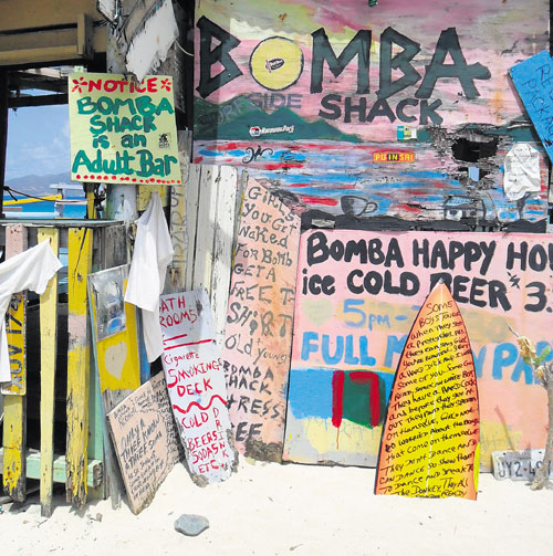<p></p><p>Bomba Shack. No solo es un lugar peculiar, también luce como tal, lo cual atrae a cientos de curiosos.</p>