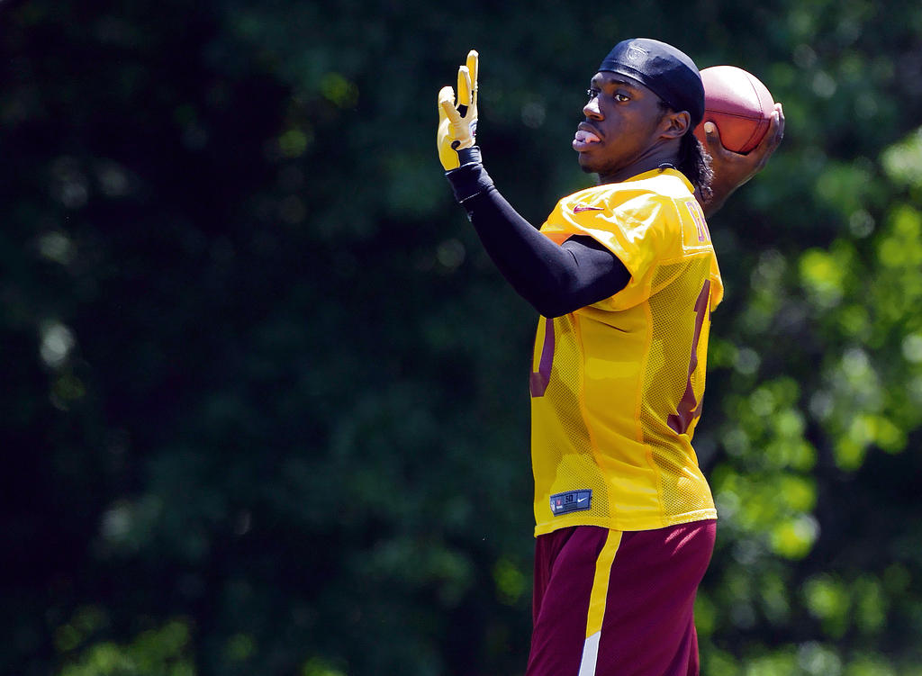 Figura. Robert Griffin III debuta con Washington.(AP)
