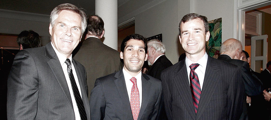 Garry Hieden, Juan Carlos Espinosa y Daniel Crocker.()