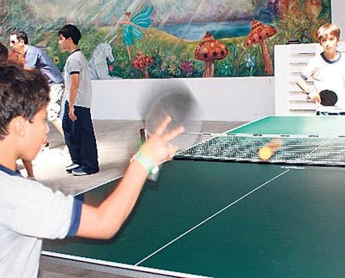 <p>Ping-pong. Prepárate para recibir mi drive.</p>