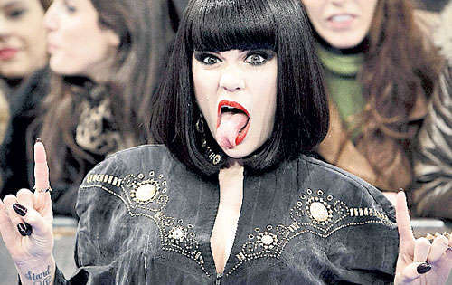 <p>Jessie J. La rapera no dudó en lucir extravagante.</p>