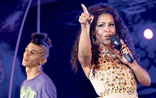 <p>Demphra siempre se ha dedicdo a cantar en contra de los hombres. Archivo.<br></p>
