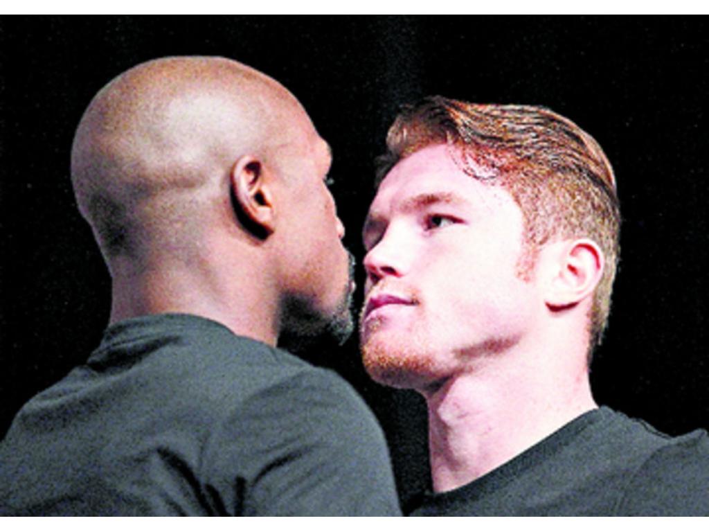 Floyd y Saúl evitaron los insultos.(AP)