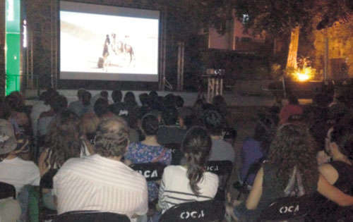 <p>Película en el Arco Chato.</p>