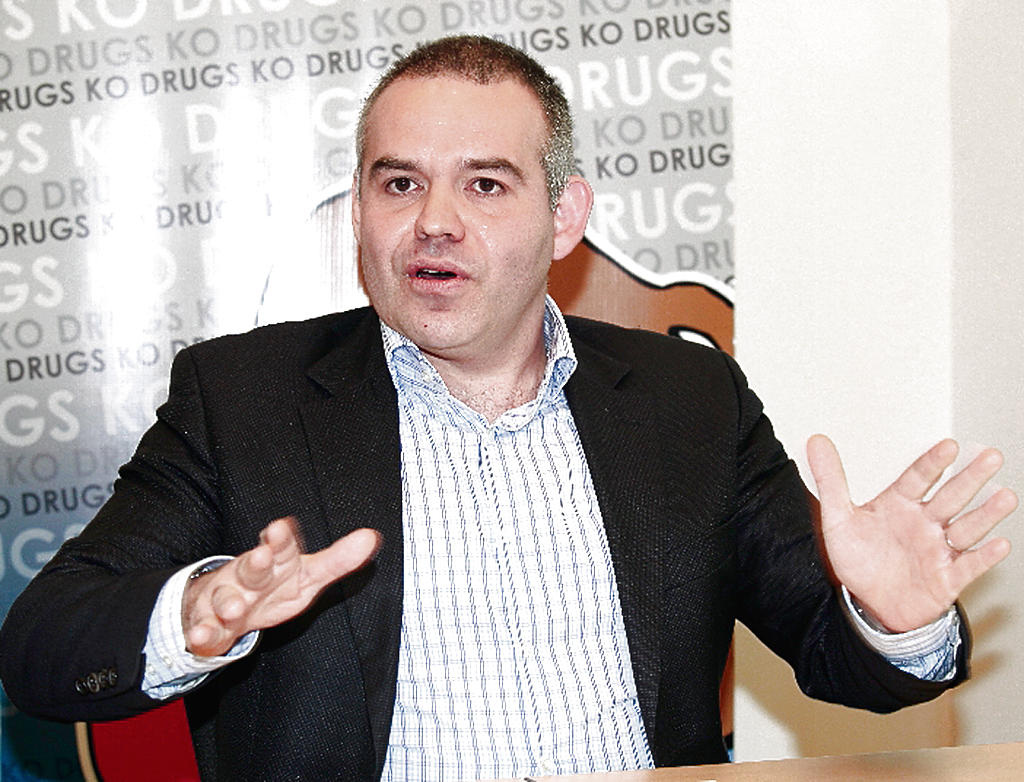 Figura. Gilberto J. Mendoza conversó ayer con los medios. (anayansi gamez)