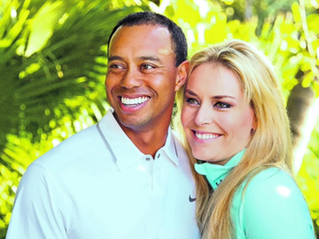 6. Tiger y Vonn hicieron público su romance a inicios de esta semana.