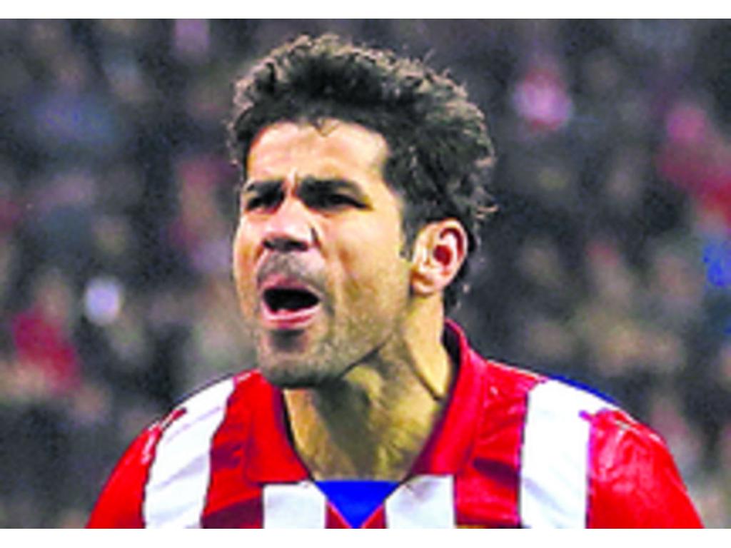 4 goles de Diego Costa fueron de mucha importancia para el Atlético de Madrid, que clasificó en la cima del grupo G.(Efectividad)