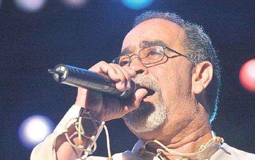 <p>Recuerdo. Andy Montañez, que fue parte de la Dimensión Latina. </p>