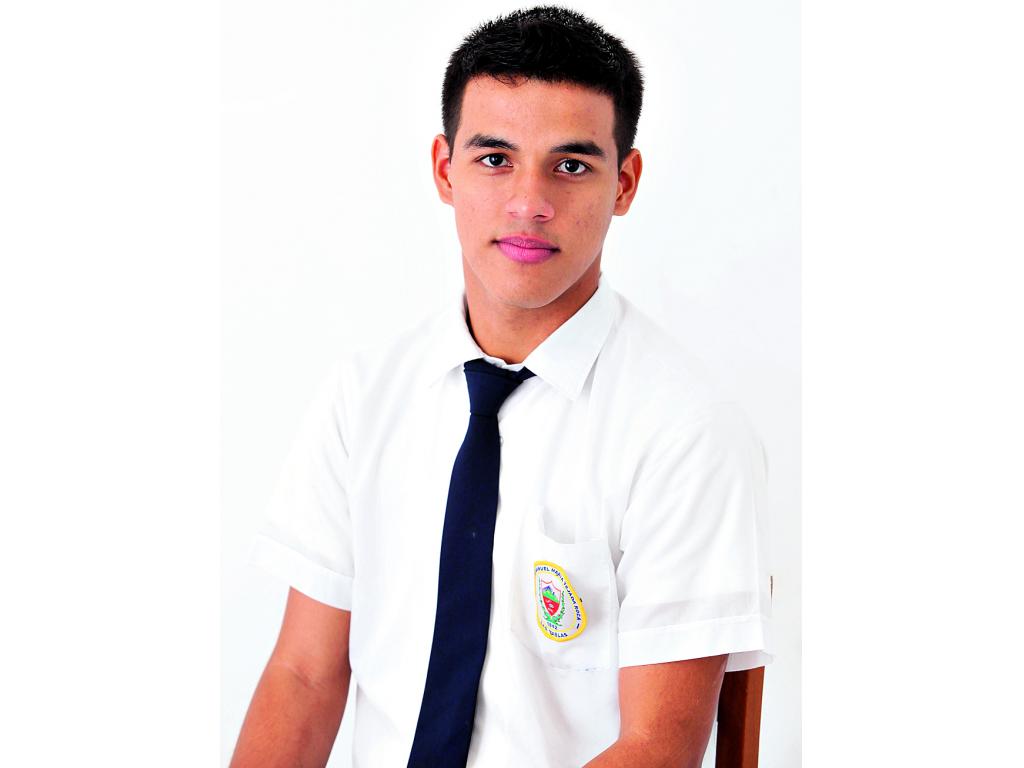 Miguel Díaz V. Fue presidente juvenil de la ONU. (Abel Rodríguez.)