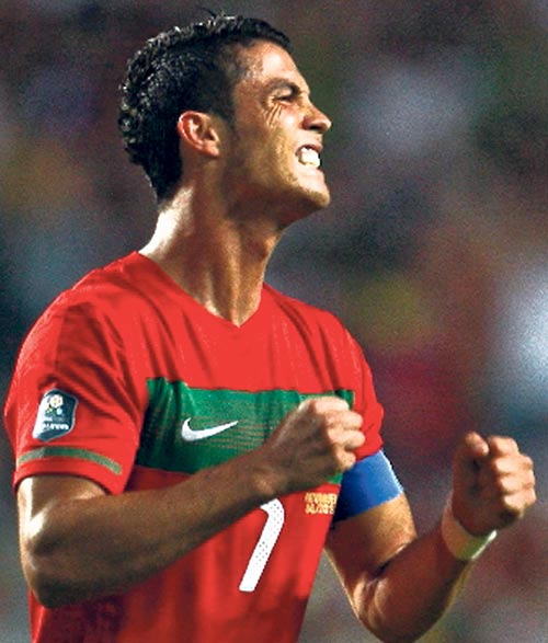 <p>Cristiano hizo el trabajo.</p>