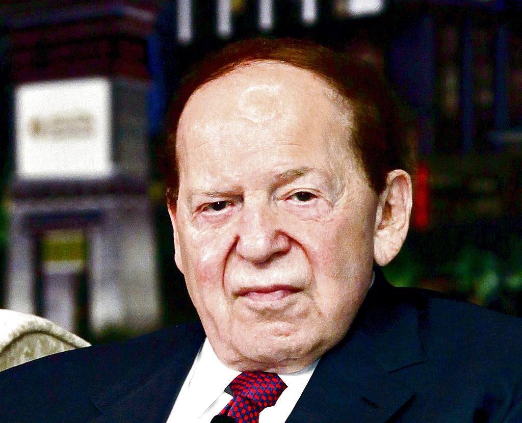 Sheldon Adelson(AP.)