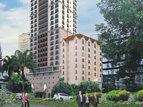 <p>Este será el aspecto de la futura torre de 25 niveles.</p>