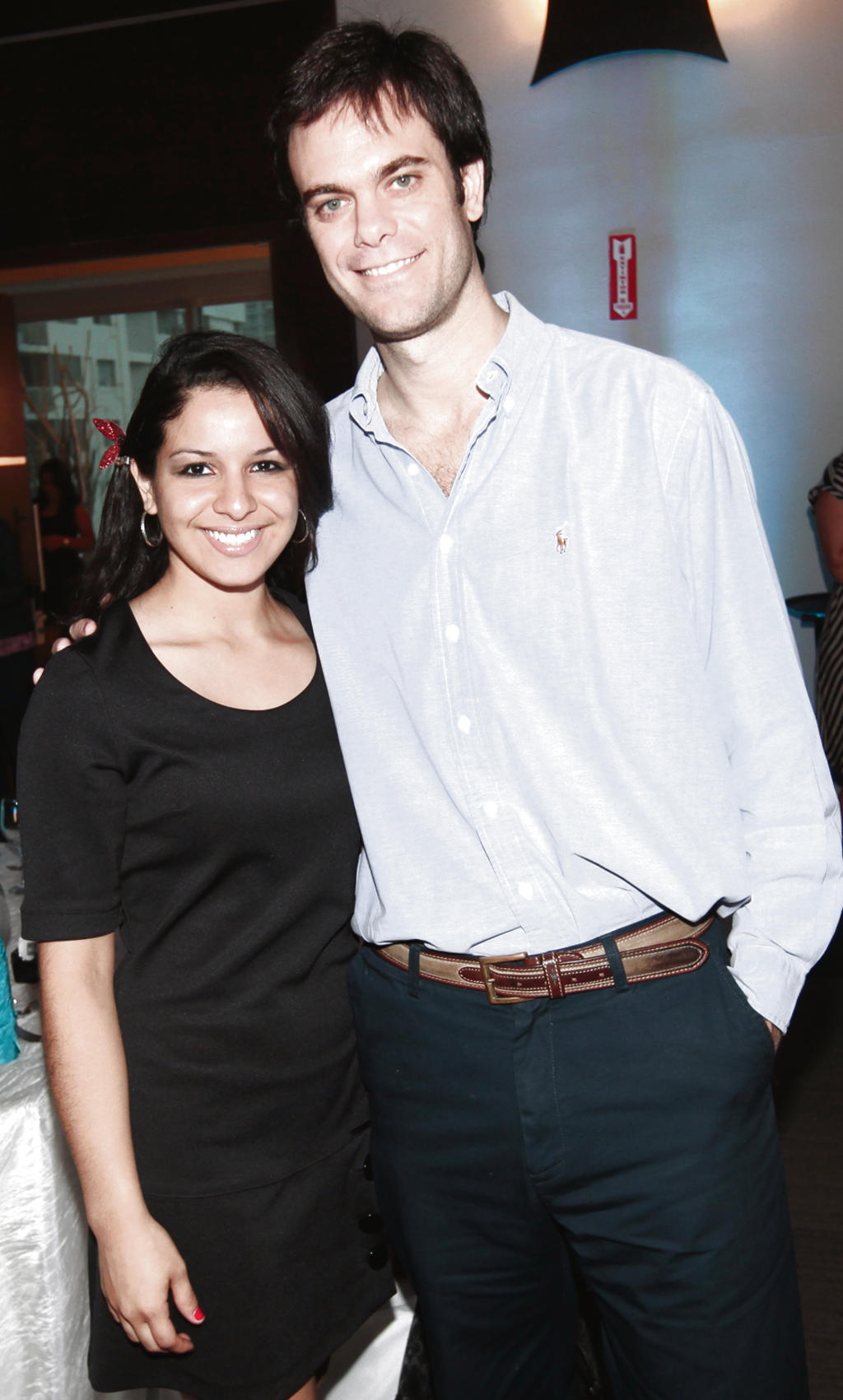 Sara Montenegro y Juan Cruz.()