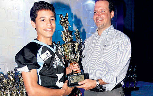<p>Destacado. Isaac fue el más valioso de la mini.</p>