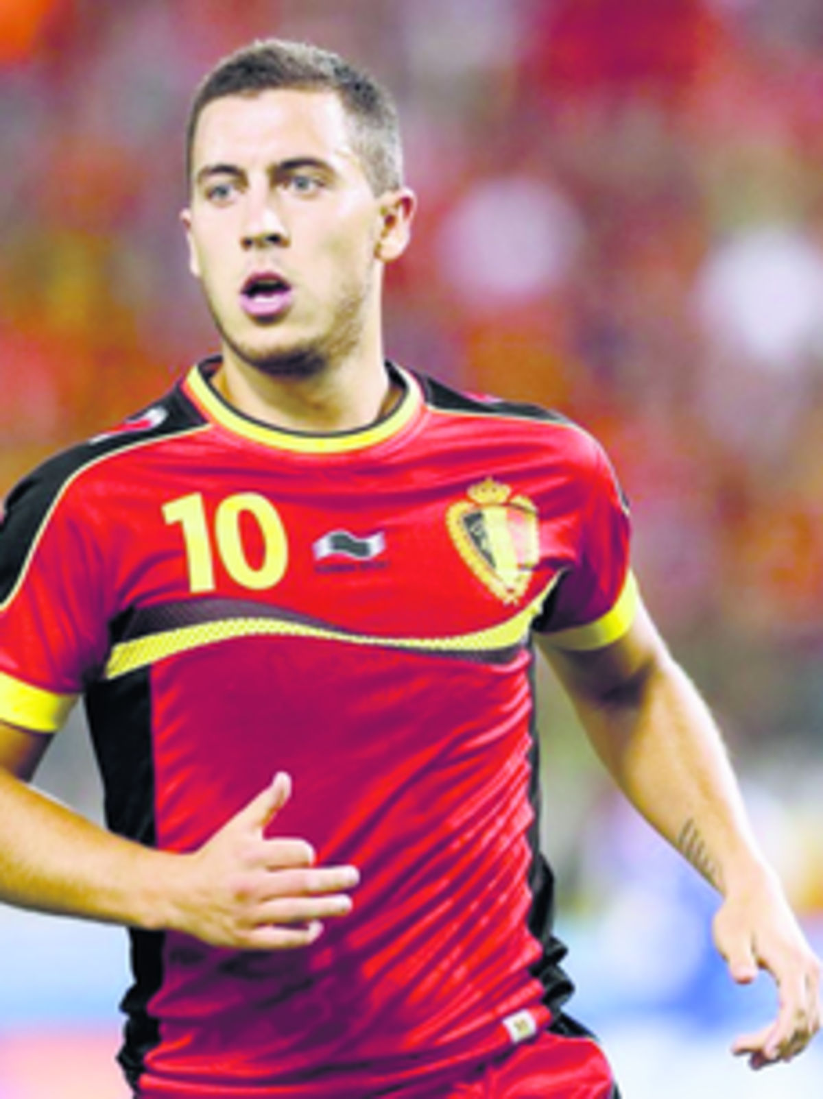 Eden Hazard, uno de los jugadores más talentoso de Bélgica.(Archivo)