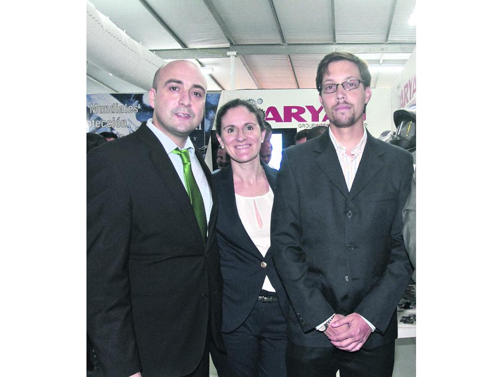 Rodrigo Del Hoyo, María José Ruíz y Javier Parra.()