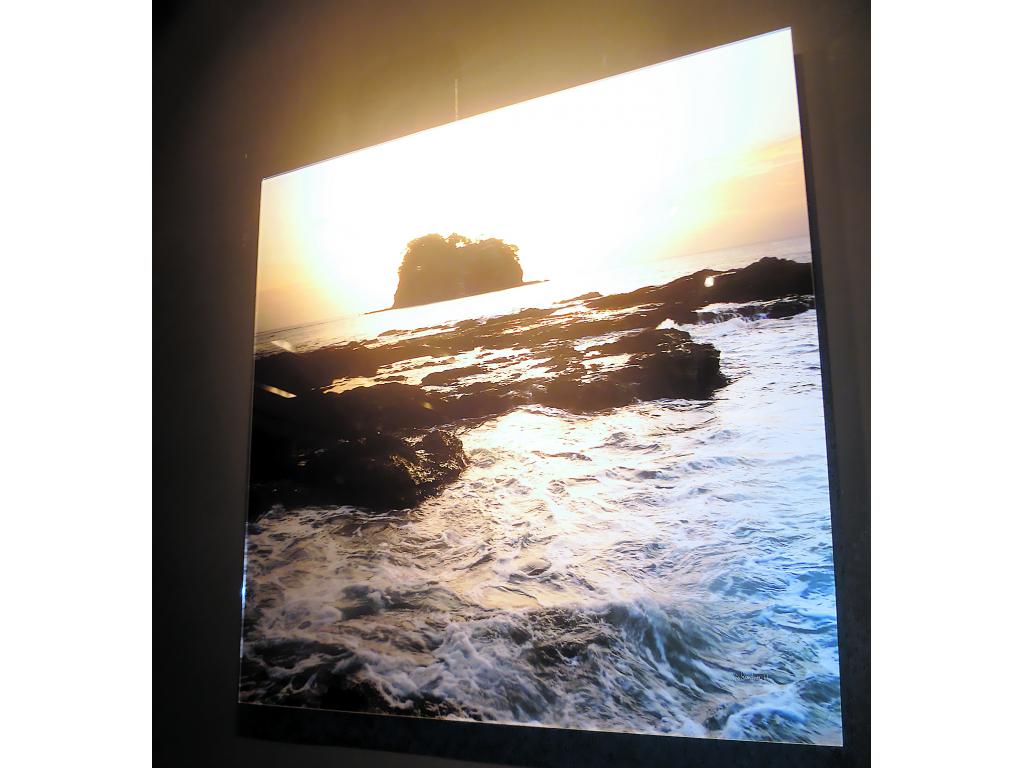 Arte. Aguas bravías, claroscuros que capturó el artista.()