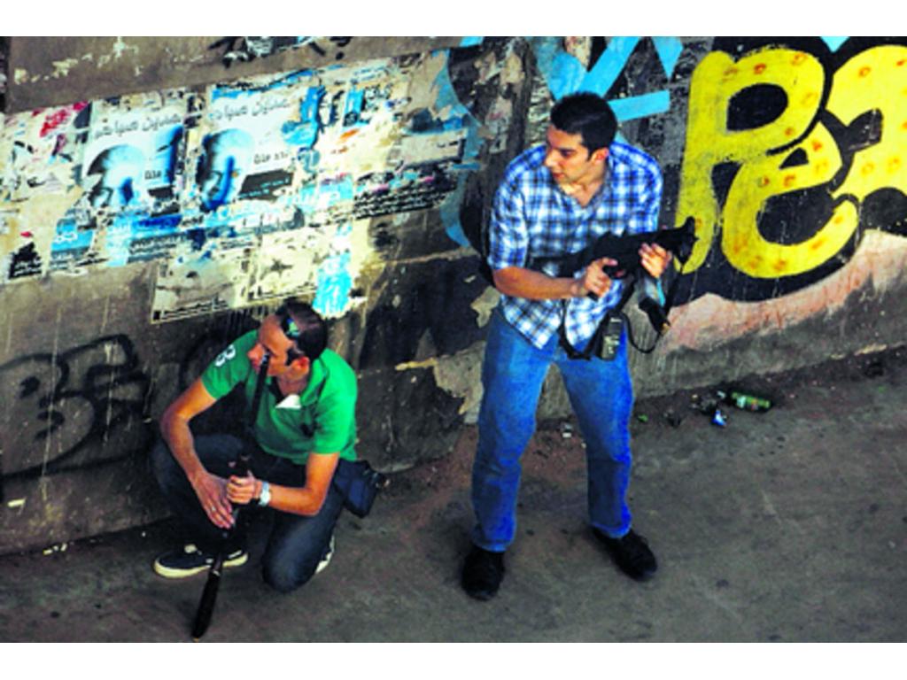 Algunos civiles utilizaron armas de fuego.(AP)
