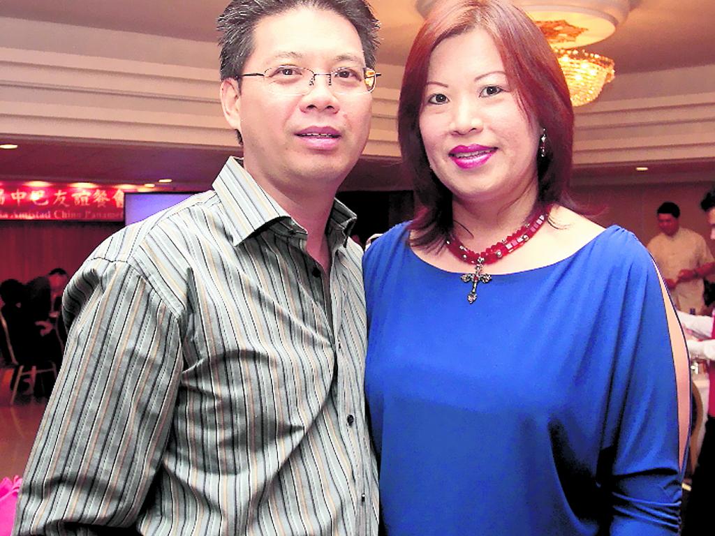 Marco Ng y Heidy Kam.()