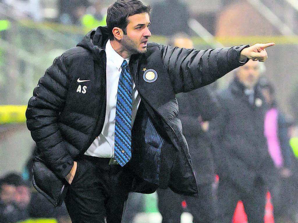 Figura. El entrenador del Inter, Andrea Stramaccioni.(EFE)
