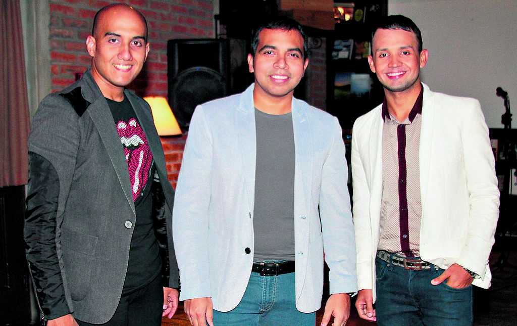 Jair Ruiz, Marcelino Jiménez y Elvis Valdés.()