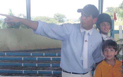 <p>Directivo. Heraclio Barletta confía en sus jinetes.</p>