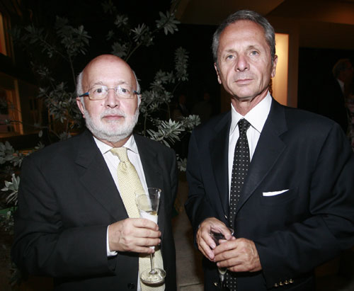 <p>Yann Dufour y Jean Serge Martins.</p>