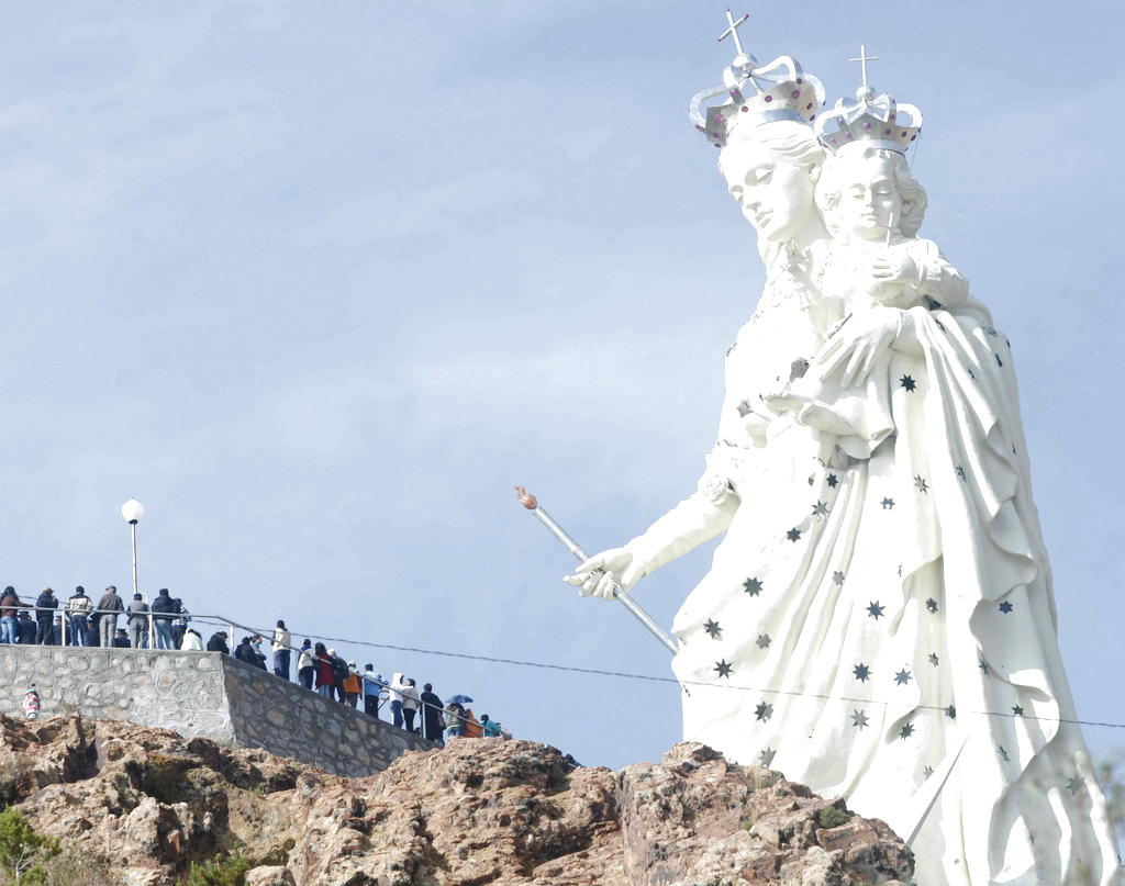 Es siete metros más alta que el Cristo Redentor de Río de Janeiro. EFE<br>