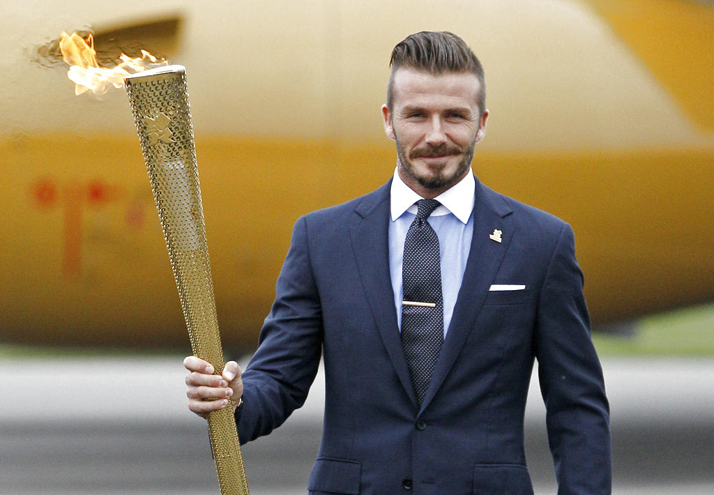 David Beckham. Foto Archivo. AP<br>