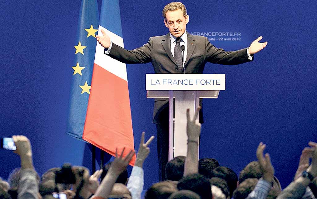 <p></p><p>Inquietud.El presidente francés y candidato Nicolas Sarkozy enfrenta a sus simpatizantes.</p>