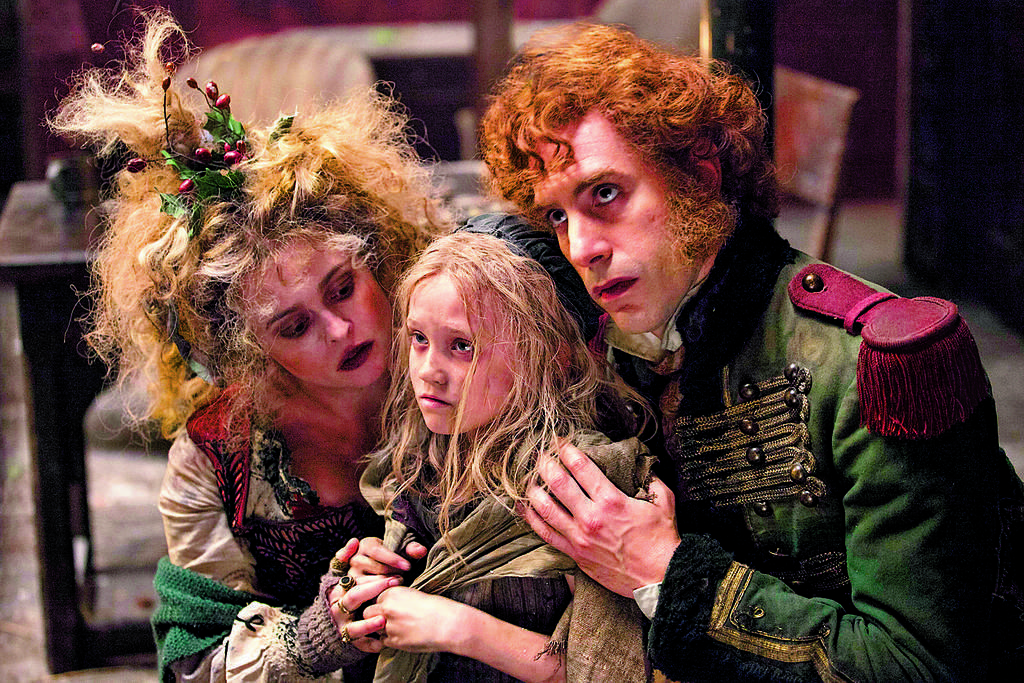 Escena. Cosette (Isabelle Allen) sensibilizó a Valjean.(EFE.)