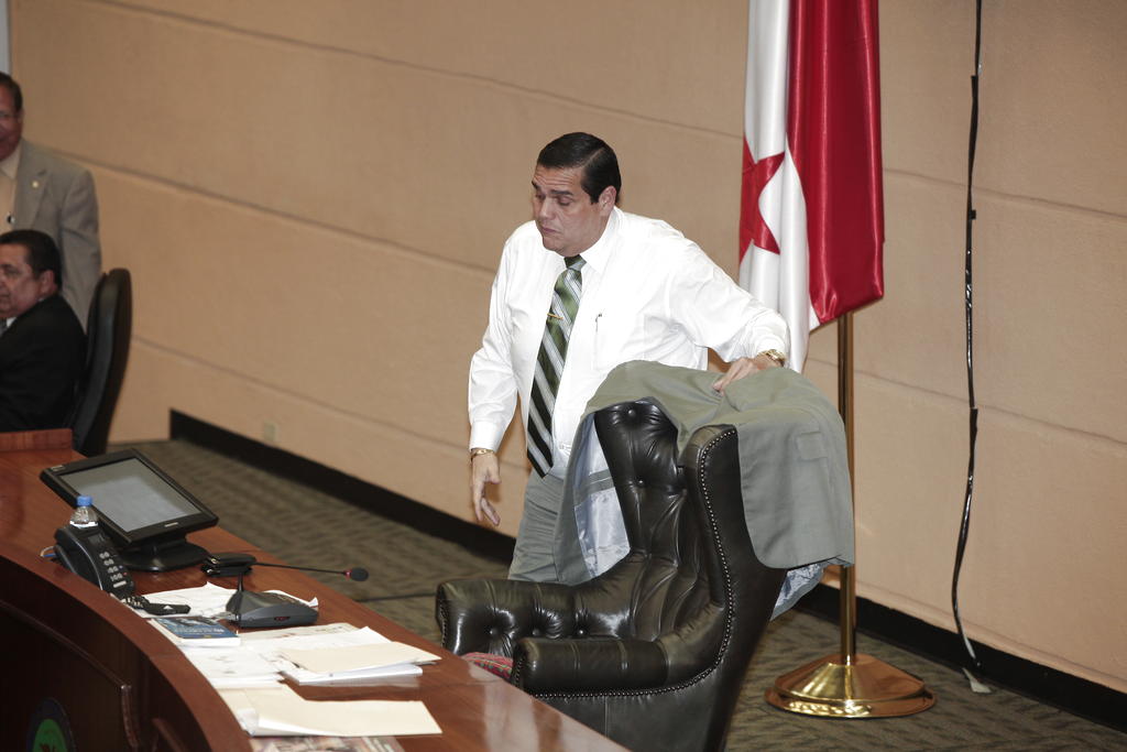 El presidente de la Asamblea Nacional, Sergio Gálvez. Foto/Noriel Gutiérrez<br>