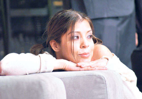 <p>Astuta. Yimara Pérez es Silvia, la perra que sedujo a su amo. Hacía con él lo que quería. ¿La esposa? ¡Furiosa!</p>