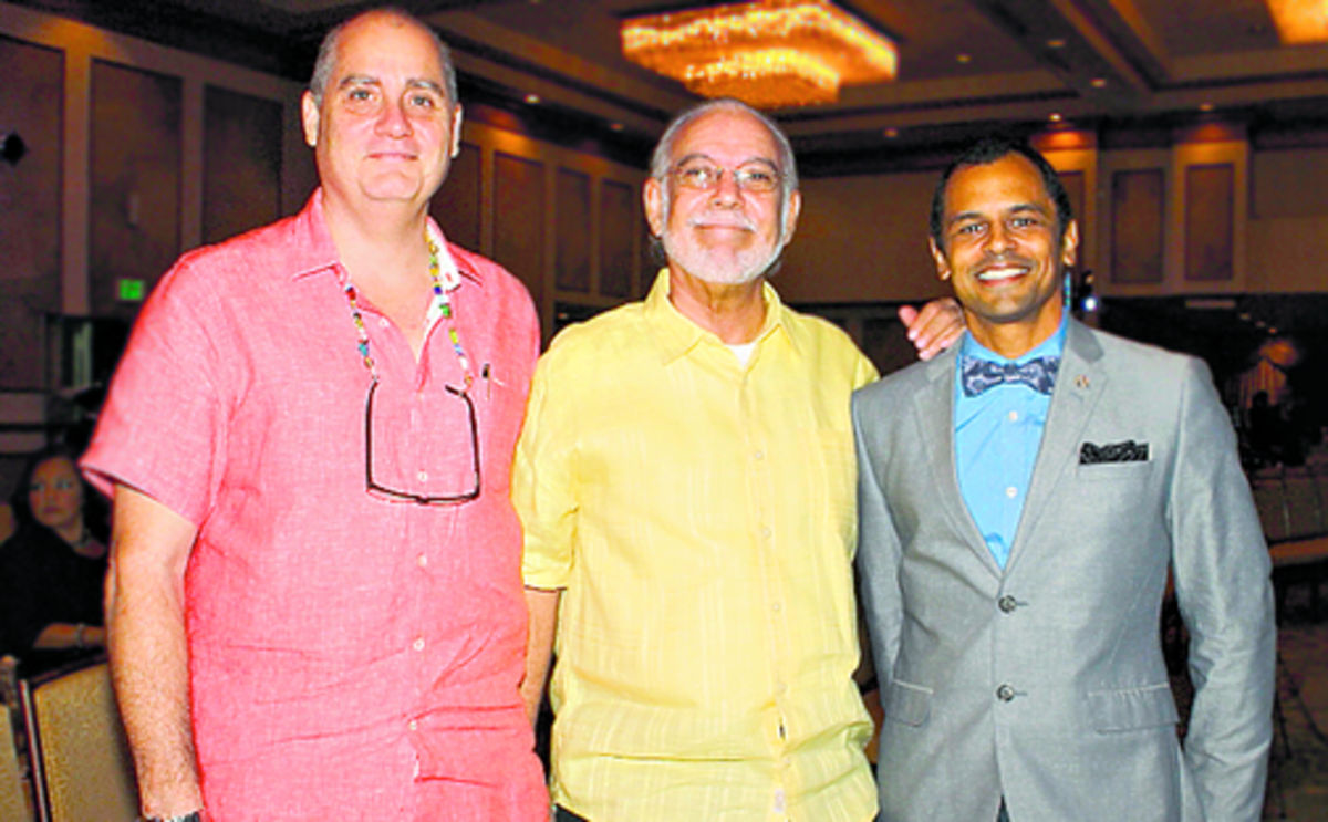 5. Robert Moreno, Rey Bazán y Reiner Rodríguez.