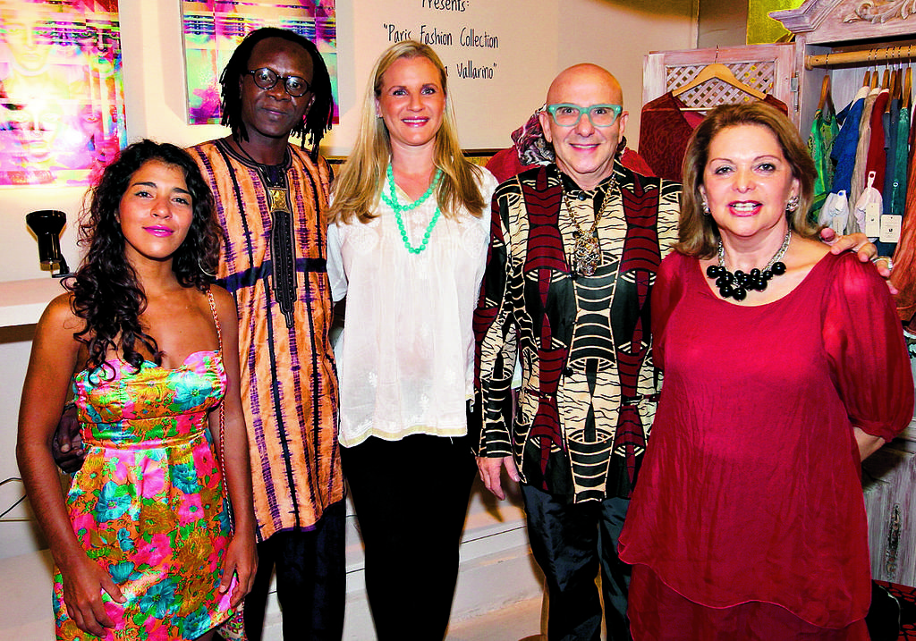 Yanneth Albornoz, Kali Bamba, Verónica Vallarino, Harry Segil y Constansa Silva.(Abel Rodríguez)