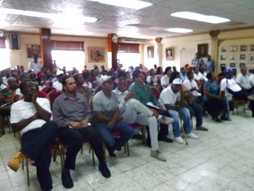 Intervención ante el Consejo Municipal de Colón. Foto/Ana Bolena Ayarza. <br>
