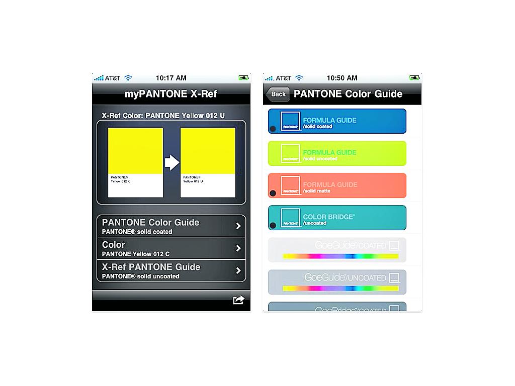 No es más que la guía Pantone oficial para iPhone y iPad, la cual es casi idéntica a la versión impresa, es una buena opción si utilizas como recurso mucho color de impresos.()