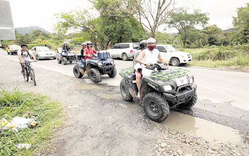 <p>Adrenalina. Recorre El Valle en un Four Wheel.</p>