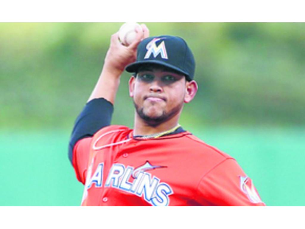 Henderson Álvarez, de los Marlins, lanzó un juego sin imparables ni carreras este año. (AP)