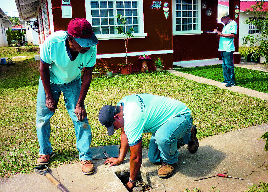 Operativo de Corte en Valle Dorado, La Chorrera.(Cortesía.)