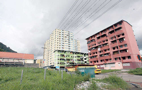 <p>Edificios. Cada calle de El Chorrillo tiene su propio color.</p>