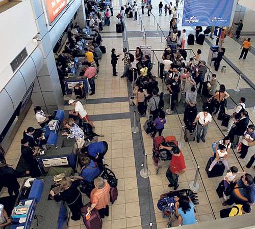 <p>Récord. Este año Tocumen espera mover 6 millones de pasajeros.</p>
