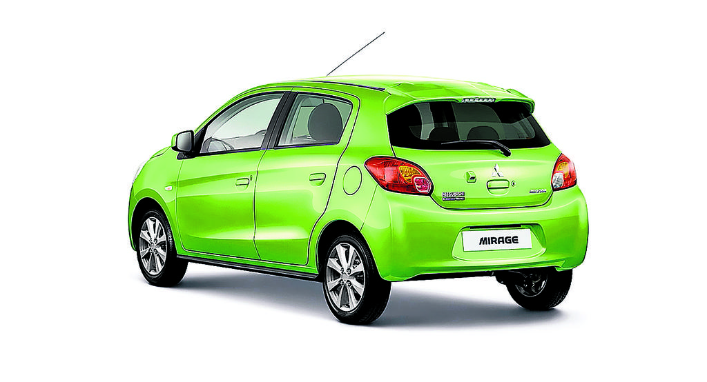 Novedad. En marzo se mostrará el Mitsubishi Mirage.()