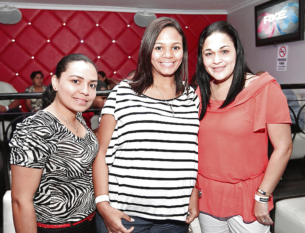 Luisa Quintero, Lourdes Melo y Alina Salvatierra.()