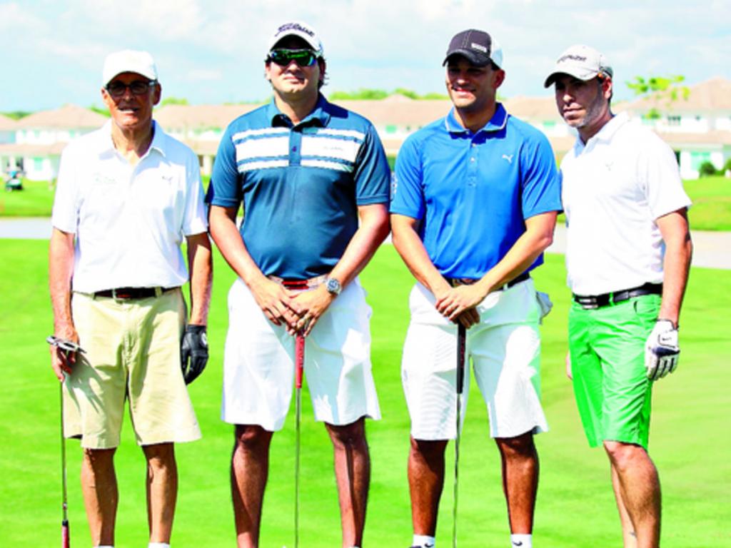 3. Johann Walti, Juan Carlos Vaquero, Osvaldo Espino y Gustavo Cárdenas.