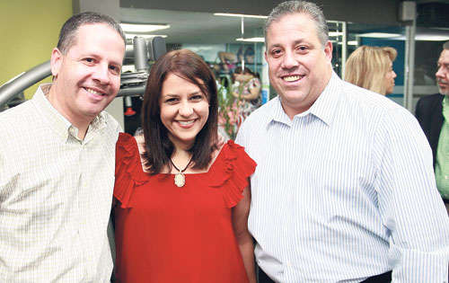 <p>David Samudio, María Antonella de Samudio y Ramón Cardoze.</p>