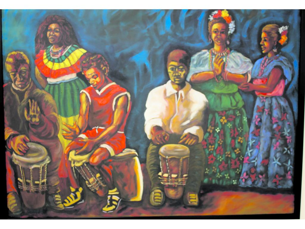 Músicos. Aquí pone de relieve la alegría del darienita.(Cortesía. )