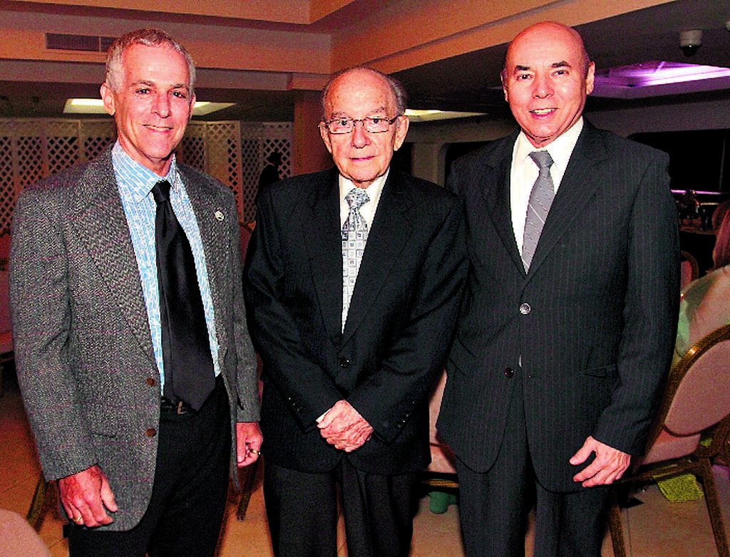 Rodney Zelenka, Jaime Correa y Arnoldo Higuero.()